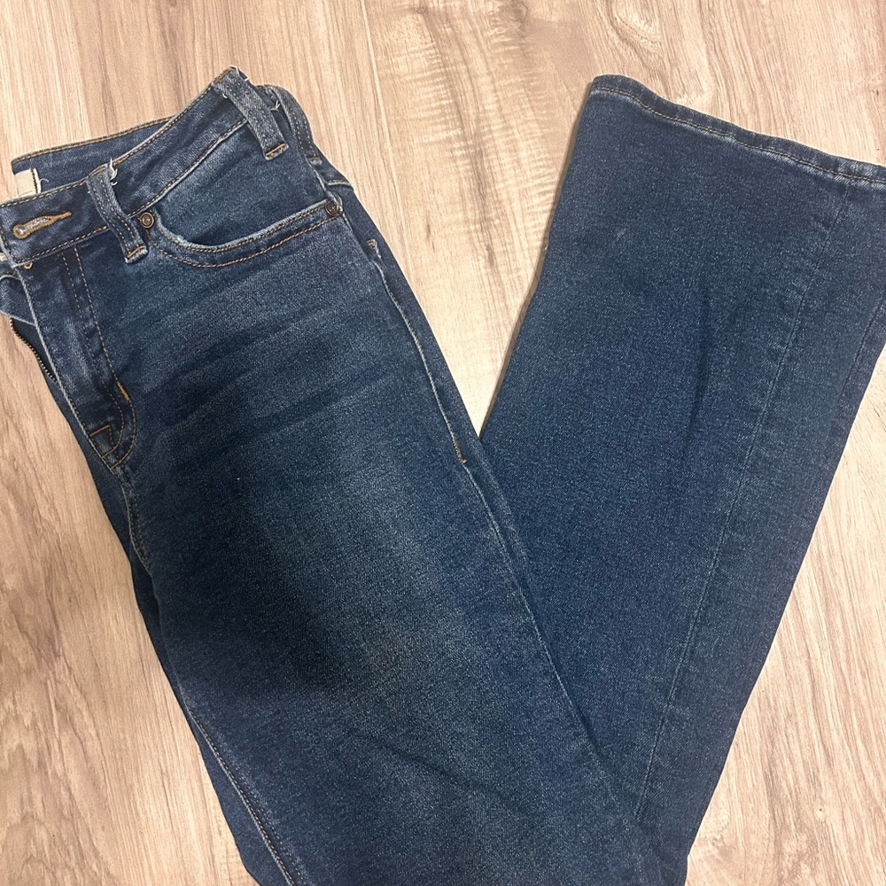 Rock & Roll Cowgirl Dark Blue Boot Cut Jeans